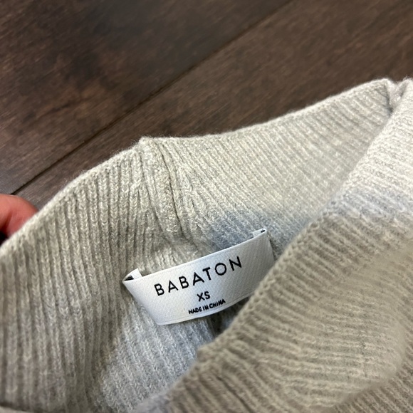 Babaton Chalmers Sweater Heather Light Grey - Picture 4 of 5